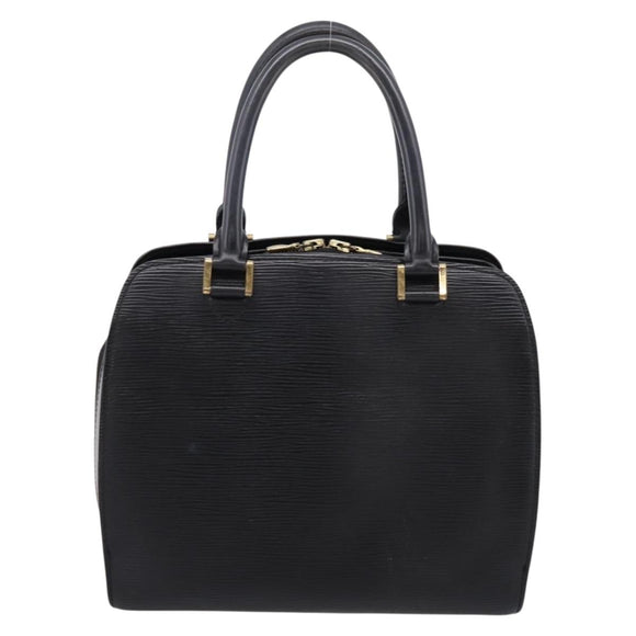 LOUIS VUITTON Epi Pont Neuf Hand Bag Black M52052 LV Auth ka6113
