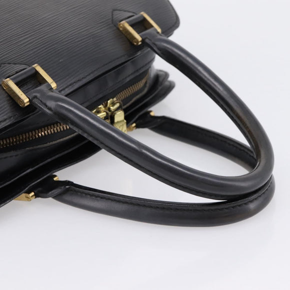 LOUIS VUITTON Epi Pont Neuf Hand Bag Black M52052 LV Auth ka6113