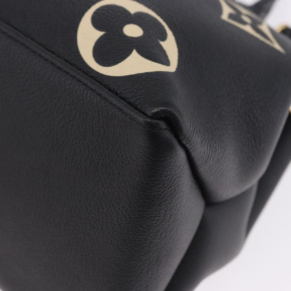 LOUIS VUITTON Monogram Empreinte Grand Palais MM Hand Bag M45842 Auth ka6115SAV