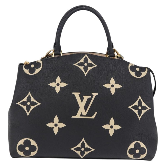 LOUIS VUITTON Monogram Empreinte Grand Palais MM Hand Bag M45842 Auth ka6115SAV