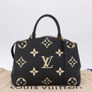 LOUIS VUITTON Monogram Empreinte Grand Palais MM Hand Bag M45842 Auth ka6115SAV-29