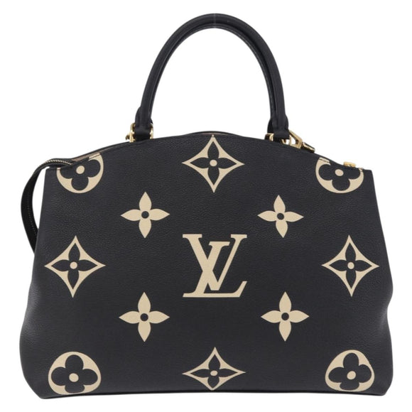 LOUIS VUITTON Monogram Empreinte Grand Palais MM Hand Bag M45842 Auth ka6115SAV