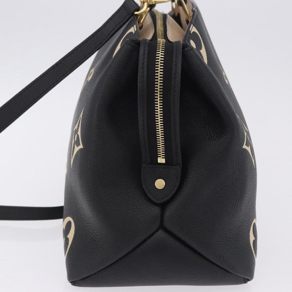 LOUIS VUITTON Monogram Empreinte Grand Palais MM Hand Bag M45842 Auth ka6115SAV