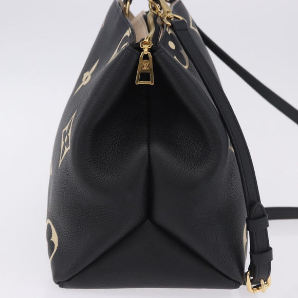 LOUIS VUITTON Monogram Empreinte Grand Palais MM Hand Bag M45842 Auth ka6115SAV