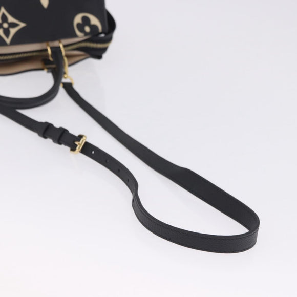 LOUIS VUITTON Monogram Empreinte Grand Palais MM Hand Bag M45842 Auth ka6115SAV