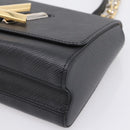 LOUIS VUITTON Epi Twist MM Shoulder Bag Black M21113 LV Auth ka6116SV-9