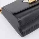 LOUIS VUITTON Epi Twist MM Shoulder Bag Black M21113 LV Auth ka6116SV-16