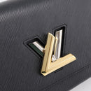 LOUIS VUITTON Epi Twist MM Shoulder Bag Black M21113 LV Auth ka6116SV-19