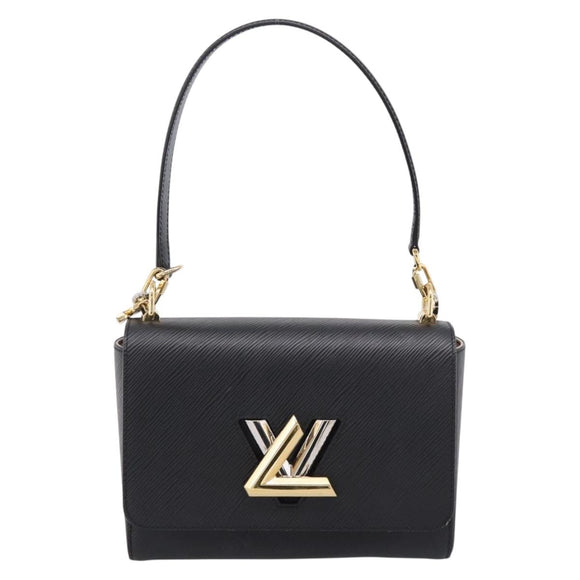 LOUIS VUITTON Epi Twist MM Shoulder Bag Black M21113 LV Auth ka6116SV