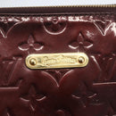 LOUIS VUITTON Monogram Vernis Bellevue GM Tote Bag Amarante M93589 Auth ka612-17