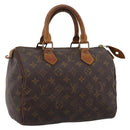 LOUIS VUITTON Monogram Speedy 25 Hand Bag M41528 LV Auth ka6121-1