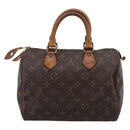 LOUIS VUITTON Monogram Speedy 25 Hand Bag M41528 LV Auth ka6121-2