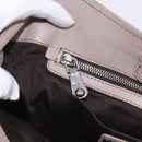 Miu Miu Matelasse Chain Shoulder Bag Leather Beige Silver Auth ka6124M-27