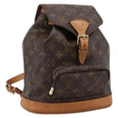 LOUIS VUITTON Monogram Montsouris MM Backpack M51136 LV Auth ka6125A-1
