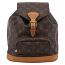 LOUIS VUITTON Monogram Montsouris MM Backpack M51136 LV Auth ka6125A-13