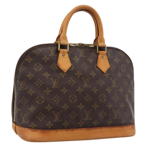 LOUIS VUITTON Monogram Alma Hand Bag M51130 LV Auth ka6126