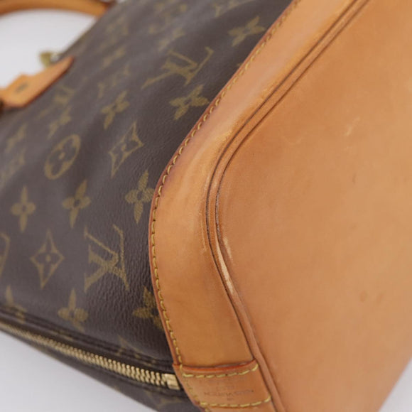 LOUIS VUITTON Monogram Alma Hand Bag M51130 LV Auth ka6126