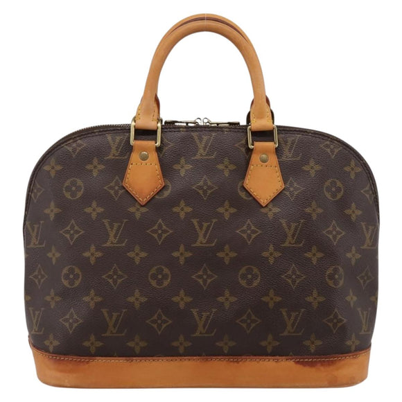 LOUIS VUITTON Monogram Alma Hand Bag M51130 LV Auth ka6126