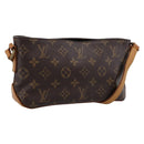 LOUIS VUITTON Monogram Trotteur Shoulder Bag M51240 LV Auth ka6129-1