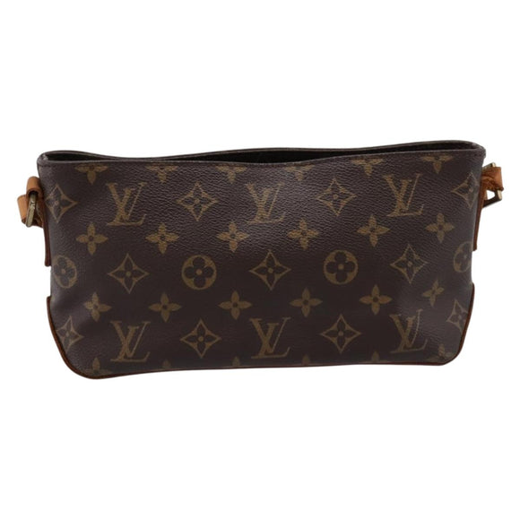 LOUIS VUITTON Monogram Trotteur Shoulder Bag M51240 LV Auth ka6129