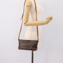 LOUIS VUITTON Monogram Trotteur Shoulder Bag M51240 LV Auth ka6129-22