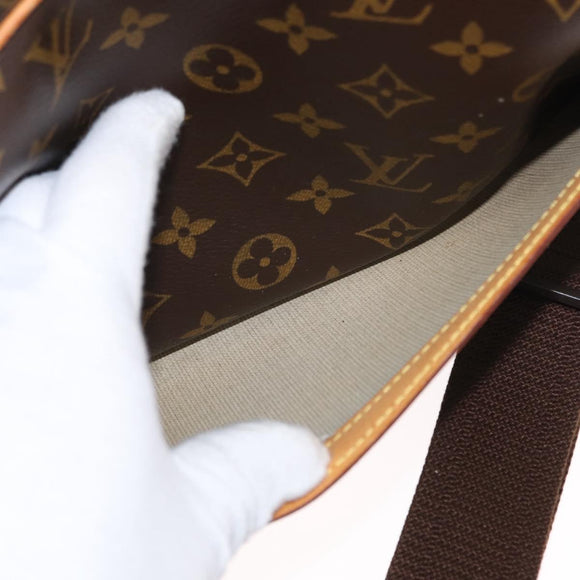 LOUIS VUITTON Monogram Reporter PM Shoulder Bag M45254 LV Auth ka613
