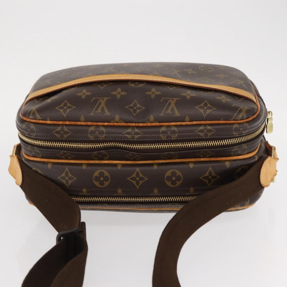 LOUIS VUITTON Monogram Reporter PM Shoulder Bag M45254 LV Auth ka613