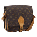 LOUIS VUITTON Monogram Cartouchiere MM Shoulder Bag M51253 LV Auth ka6130-1