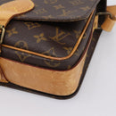 LOUIS VUITTON Monogram Cartouchiere MM Shoulder Bag M51253 LV Auth ka6130-10