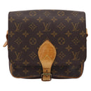 LOUIS VUITTON Monogram Cartouchiere MM Shoulder Bag M51253 LV Auth ka6130-2