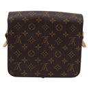 LOUIS VUITTON Monogram Cartouchiere MM Shoulder Bag M51253 LV Auth ka6130-3