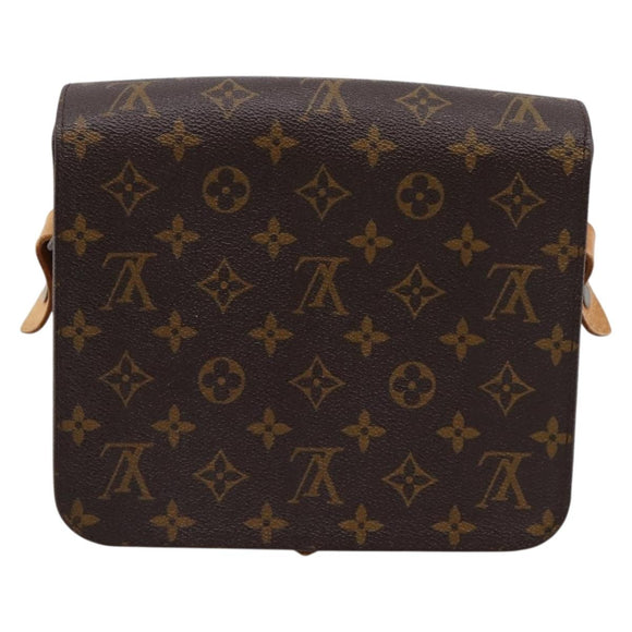 LOUIS VUITTON Monogram Cartouchiere MM Shoulder Bag M51253 LV Auth ka6130