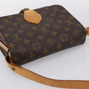 LOUIS VUITTON Monogram Cartouchiere MM Shoulder Bag M51253 LV Auth ka6130-6