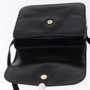 GUCCI GG Shoulder Bag Leather Black Gold Tone 14 001 5519 Auth ka6135-19
