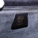 GUCCI GG Shoulder Bag Leather Black Gold Tone 14 001 5519 Auth ka6135-22