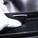 GUCCI GG Shoulder Bag Leather Black Gold Tone 14 001 5519 Auth ka6135-28