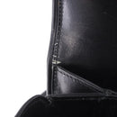 GUCCI GG Shoulder Bag Leather Black Gold Tone 14 001 5519 Auth ka6135-30