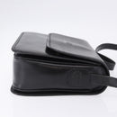 GUCCI GG Shoulder Bag Leather Black Gold Tone 14 001 5519 Auth ka6135-6