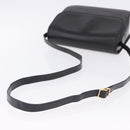 GUCCI GG Shoulder Bag Leather Black Gold Tone 14 001 5519 Auth ka6135-9