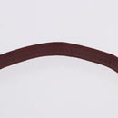 CARTIER Must Line Shoulder Bag Leather Bordeaux Gold Tone Auth ka6136-10