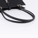 GUCCI GG Canvas Jackie Hand Bag Black Silver 002 1073 Auth ka6140A-10