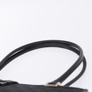GUCCI GG Canvas Jackie Hand Bag Black Silver 002 1073 Auth ka6140A-12