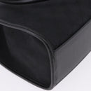 GUCCI GG Canvas Jackie Hand Bag Black Silver 002 1073 Auth ka6140A-17