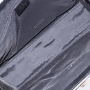 GUCCI GG Canvas Jackie Hand Bag Black Silver 002 1073 Auth ka6140A-21