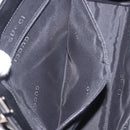 GUCCI GG Canvas Jackie Hand Bag Black Silver 002 1073 Auth ka6140A-25