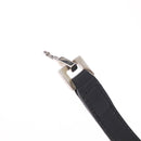 GUCCI GG Canvas Jackie Hand Bag Black Silver 002 1073 Auth ka6140A-29