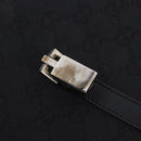 GUCCI GG Canvas Jackie Hand Bag Black Silver 002 1073 Auth ka6140A-30