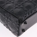 Christian Dior Canage Hand Bag Leather 2way Black Auth ka6141SAV-14