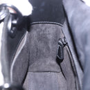 Christian Dior Canage Hand Bag Leather 2way Black Auth ka6141SAV-23