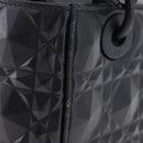 Christian Dior Canage Hand Bag Leather 2way Black Auth ka6141SAV-5